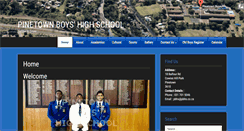 Desktop Screenshot of pbhs.co.za